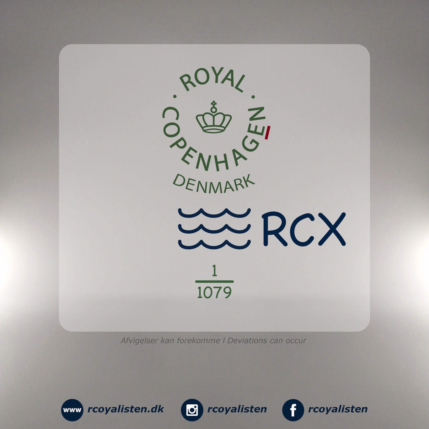 Musselmalet Helblonde Dyb Tallerken (23 cm) - RCoyalisten.dk