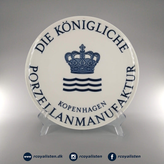 Forhandler Platte (25 cm) - Die Königliche Porzellanmanufaktur - RCoyalisten.dk