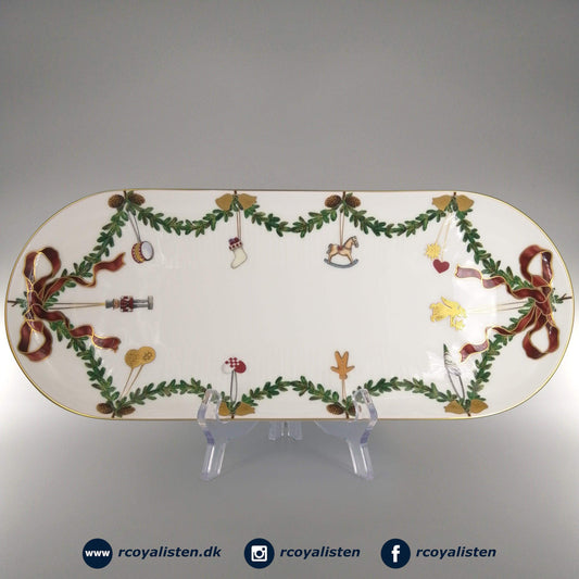 Stjerne Riflet Jul Fad (39 cm) - RCoyalisten.dk