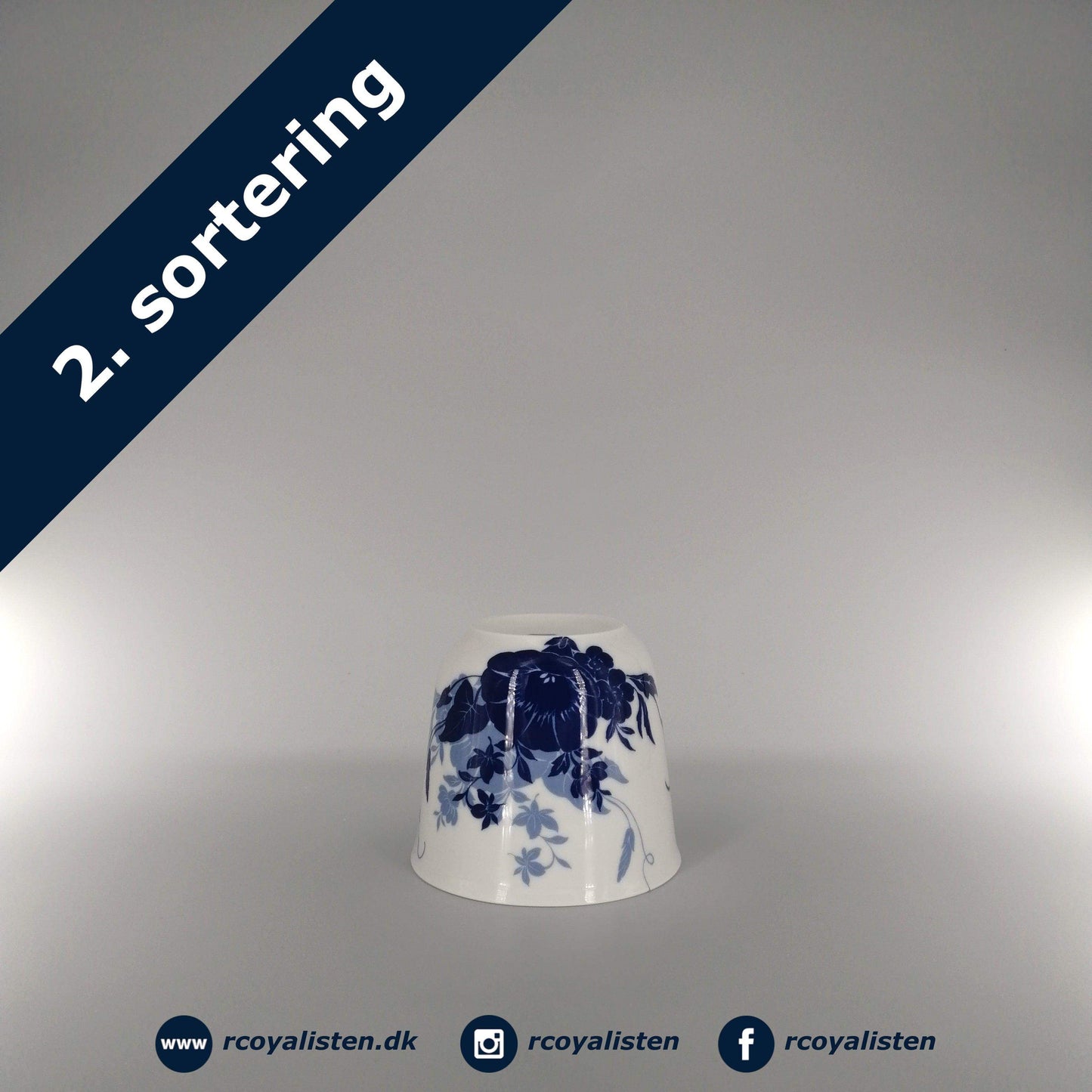 Flower Silhouette Termokop (26 cl) - Blå - RCoyalisten.dk