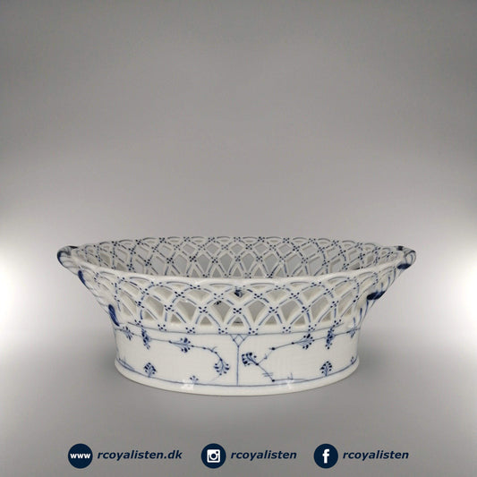 Musselmalet Helblonde Frugtskål (26 cm / 58 cl) - RCoyalisten.dk