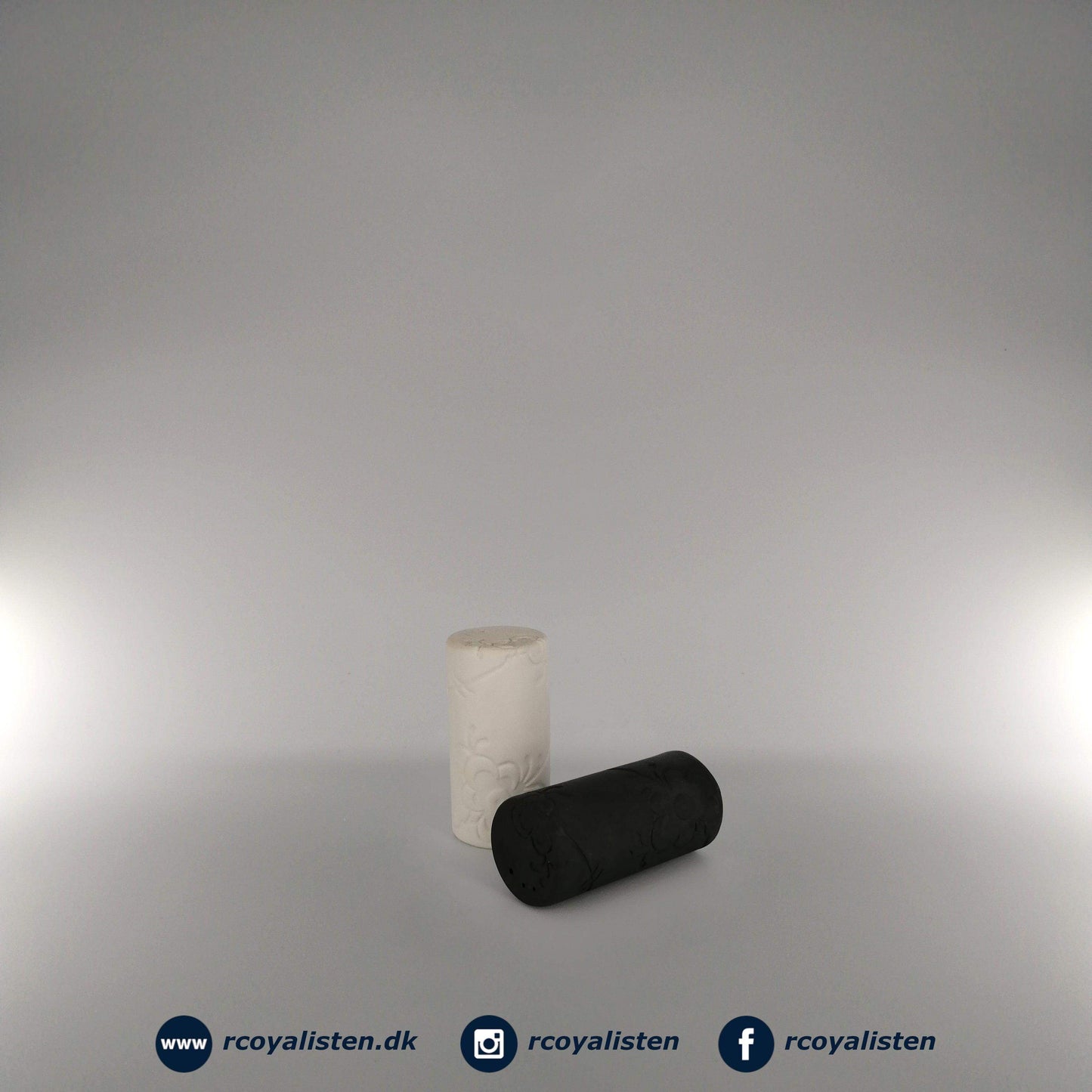 Mega Riflet Salt & Peber (7 cm) - RCoyalisten.dk