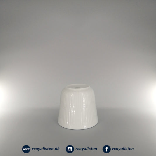 Royal Copenhagen Hvid Riflet Termokop (26 cl) - RCoyalisten.dk