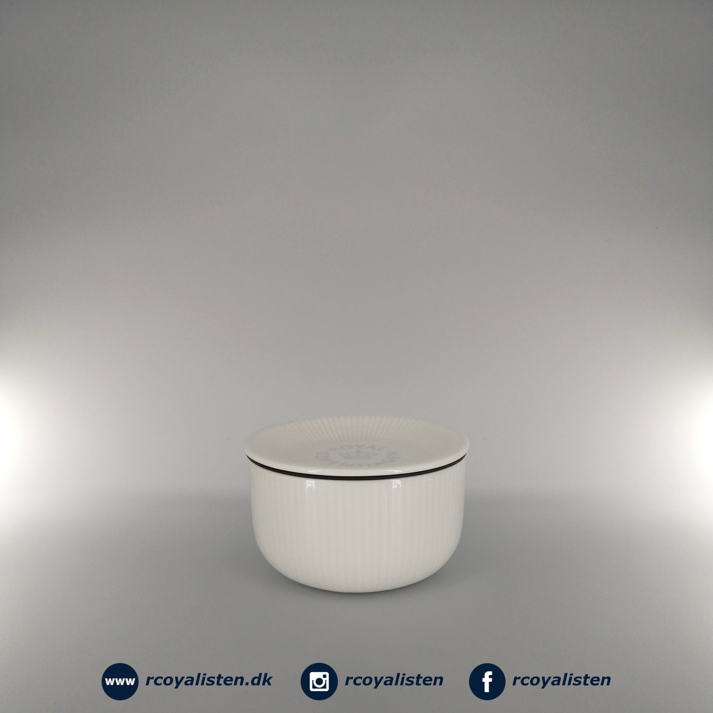 Royal Copenhagen Contrast Function Opbevaringskrukke (7 cm / 33 cl) - RCoyalisten.dk