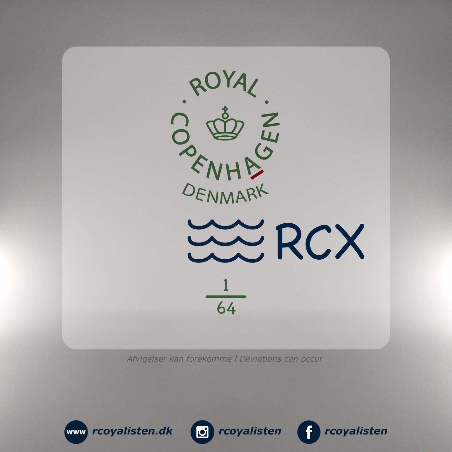 Musselmalet Riflet Sennepskrukke (8,5 cm / 10 cl) - RCoyalisten.dk