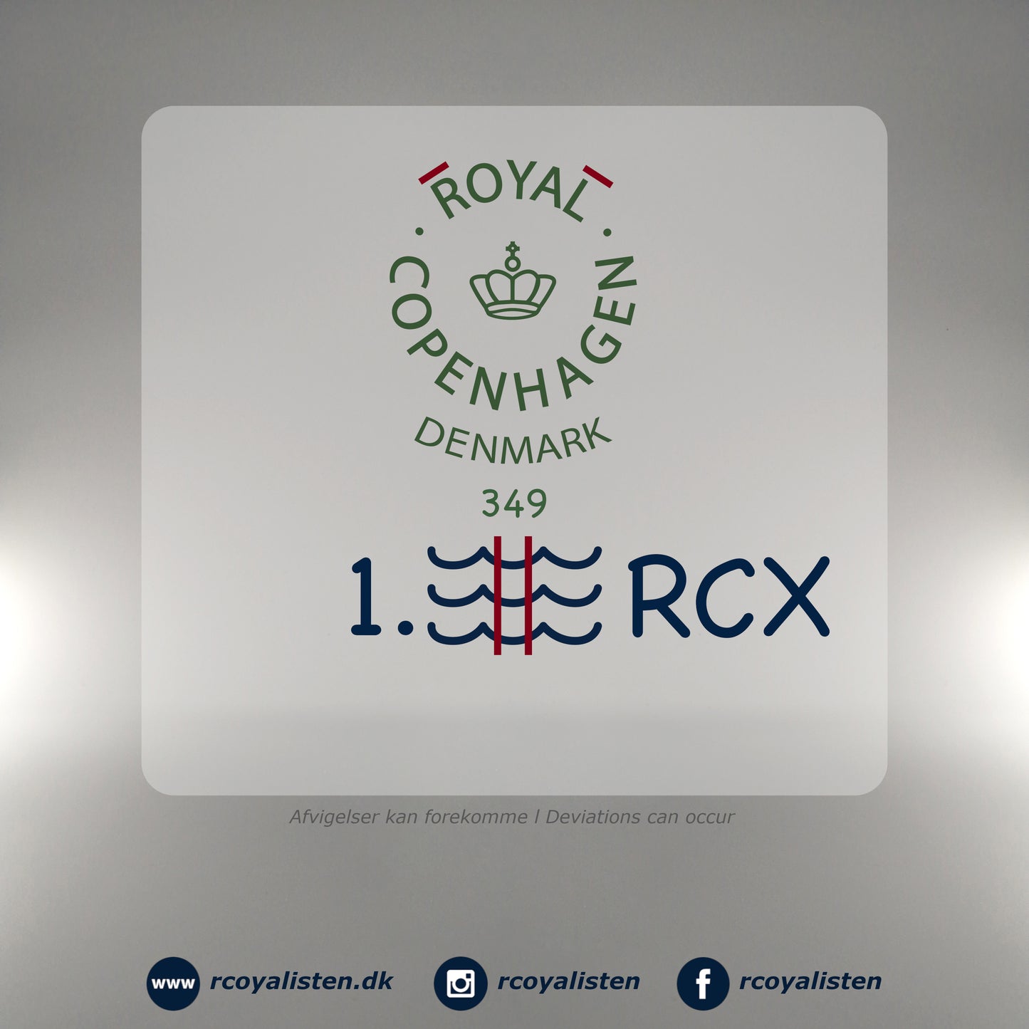 Royal Copenhagen Prinsesse Ovalt Fad (24,5 cm) - RCoyalisten.dk