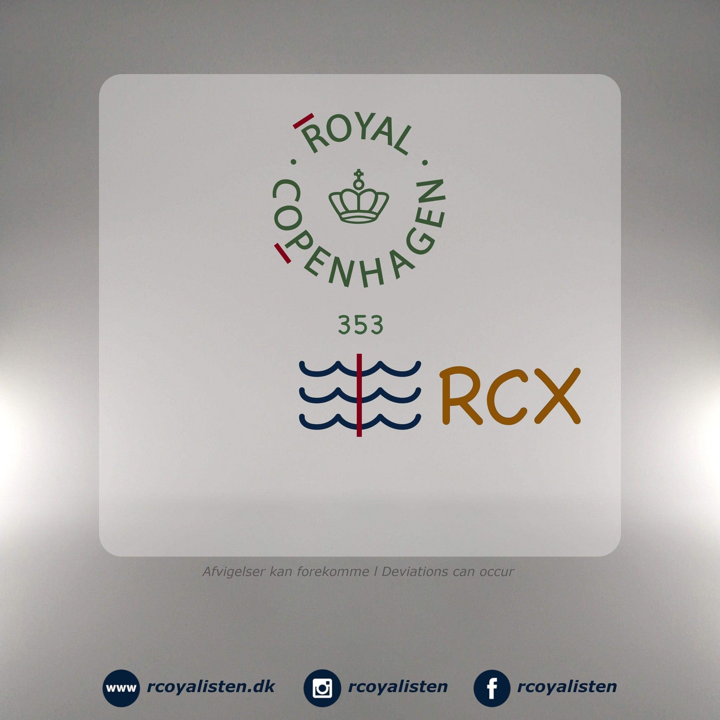 Multifarvet Elements Chestnut Fad (23 cm) - RCoyalisten.dk