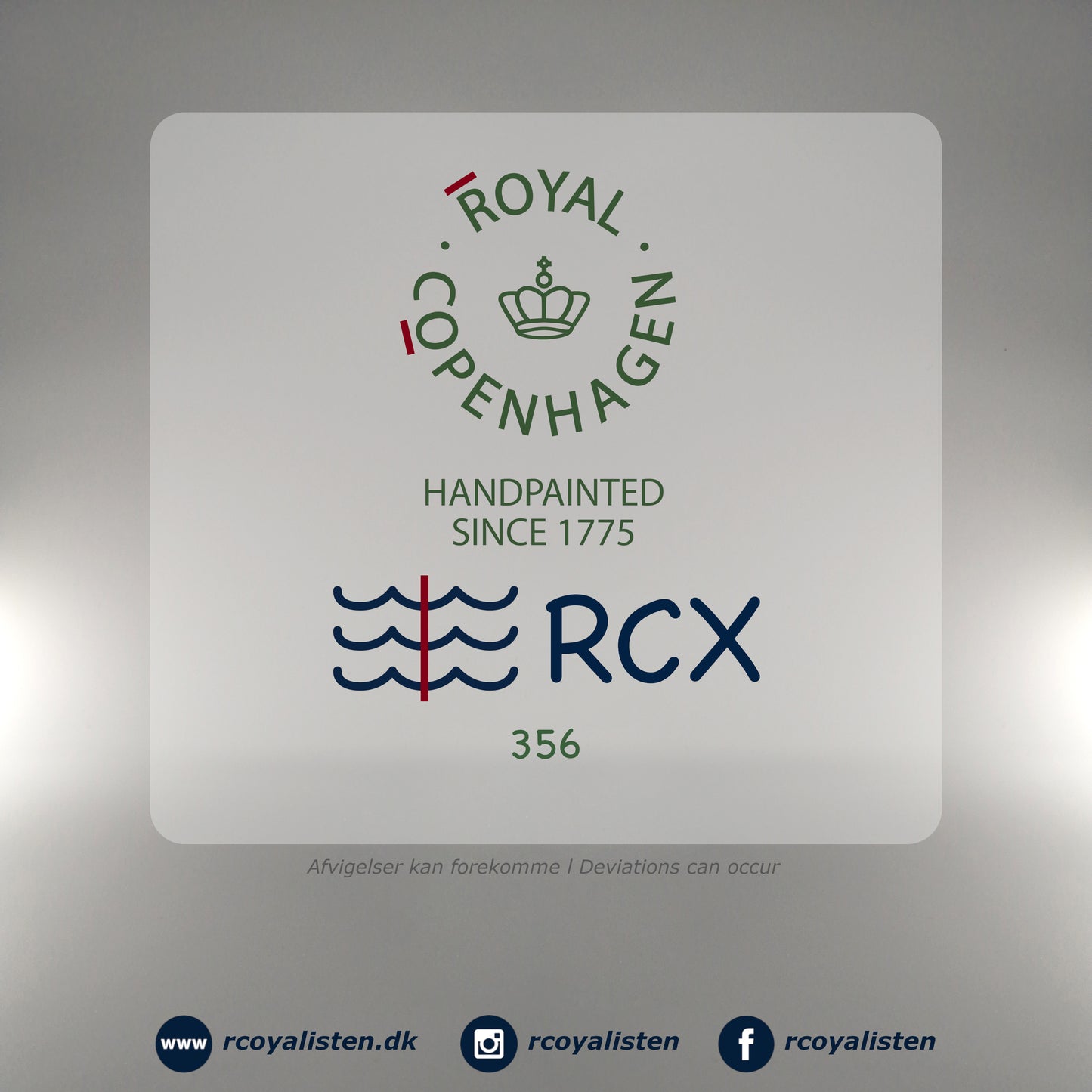 Royal Copenhagen Blå Mega Riflet Asiet (23 cm) - RCoyalisten.dk