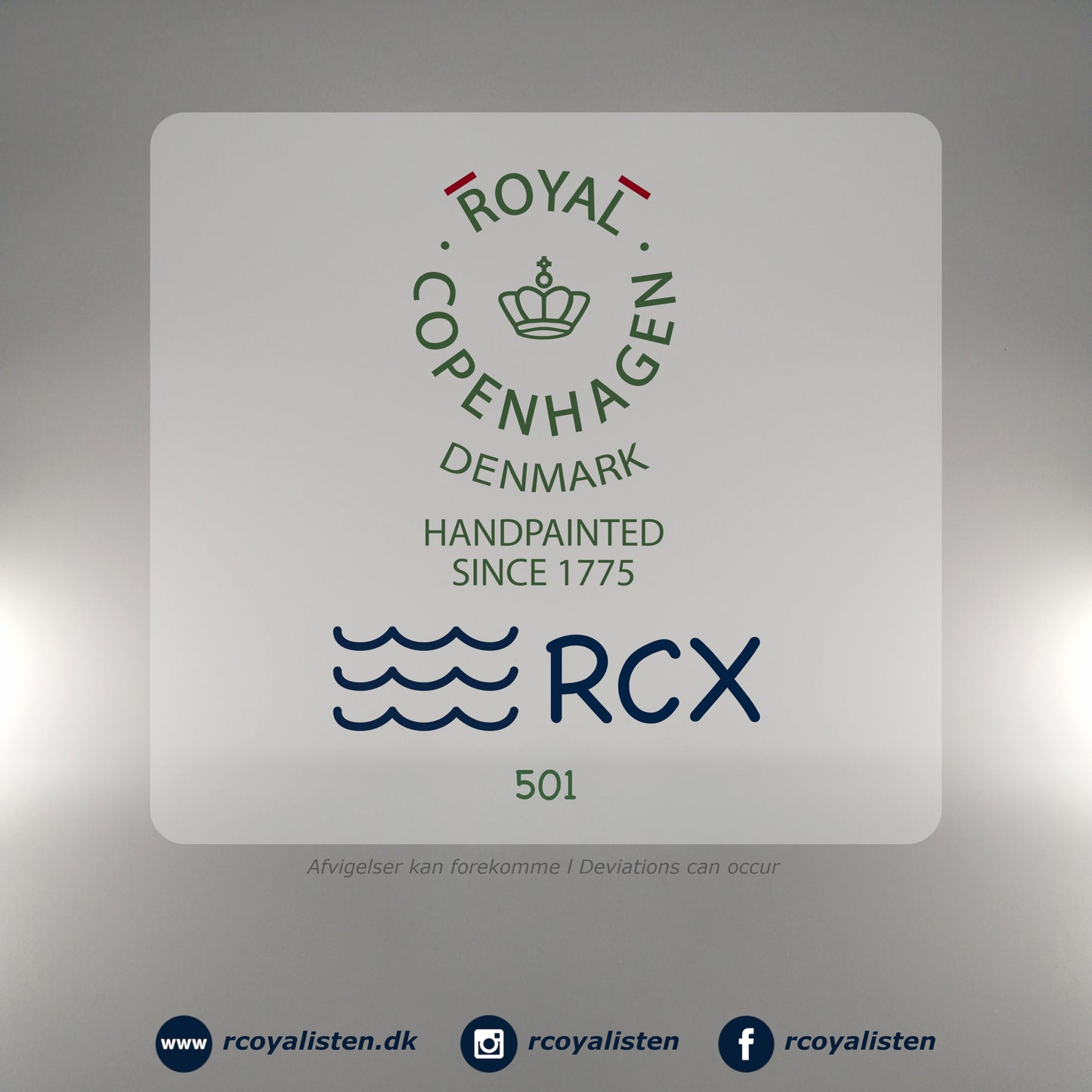 Blue Fluted Mega Candlestick (6 cm)