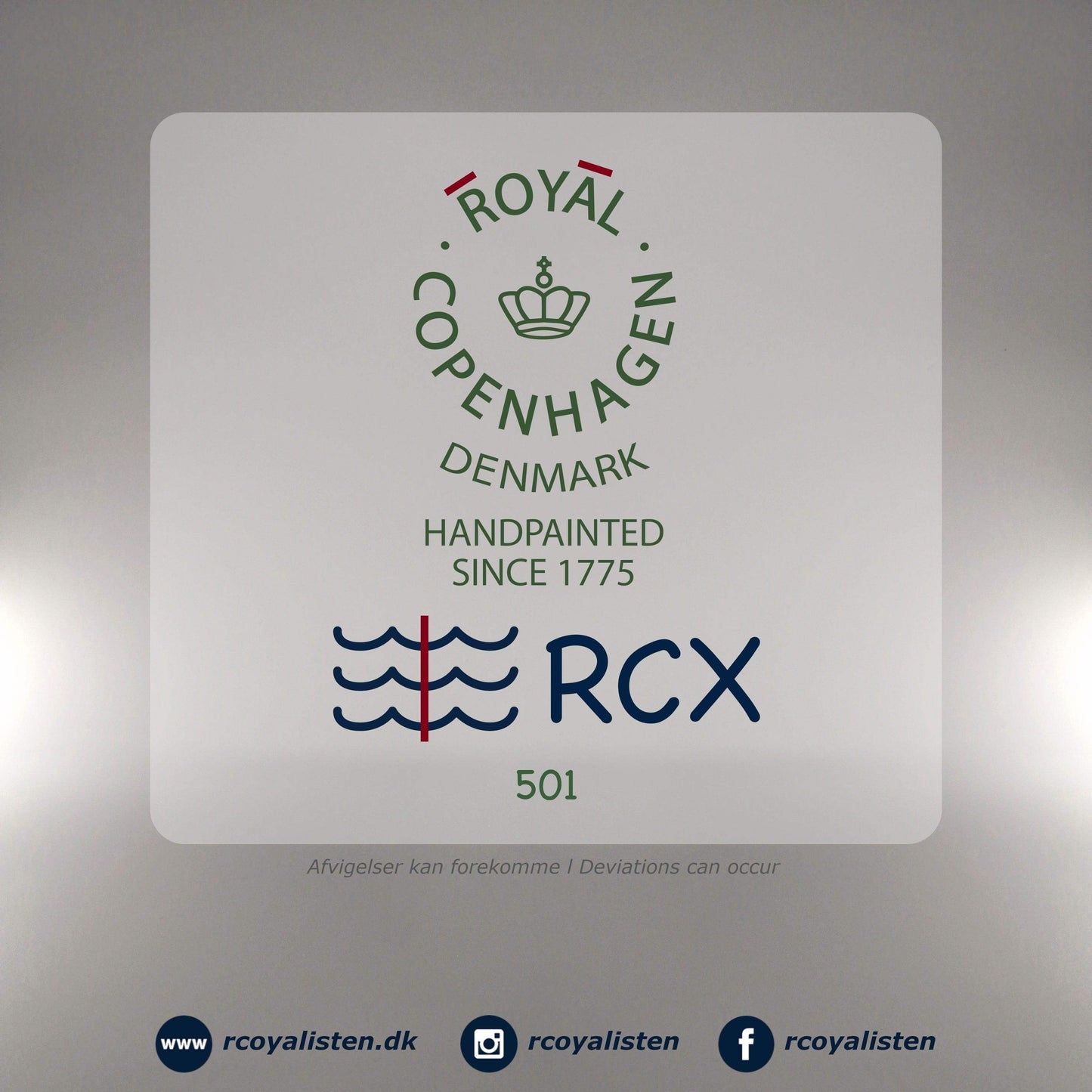 Blå Mega Riflet Lysestage (6 cm) - RCoyalisten.dk