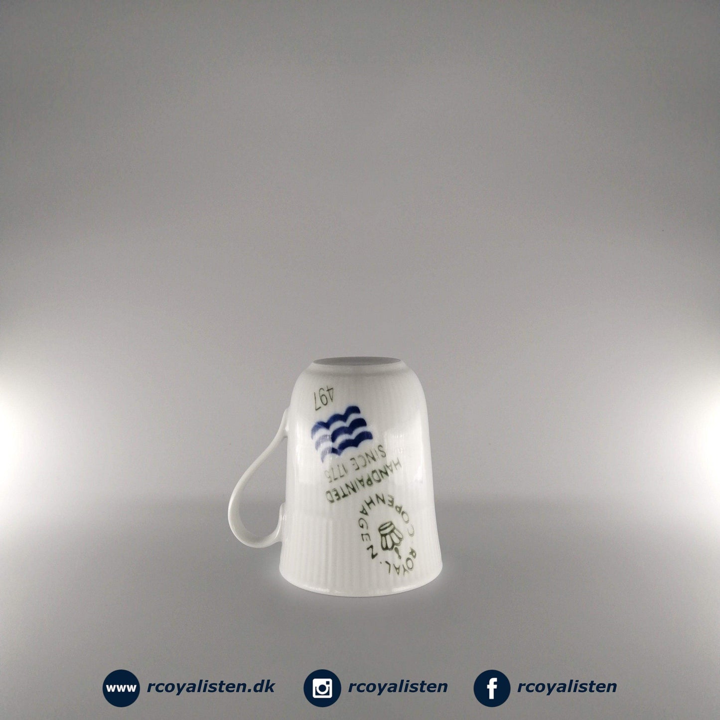 Royal Copenhagen Riflet Signatur Krus (33 cl) - RCoyalisten.dk