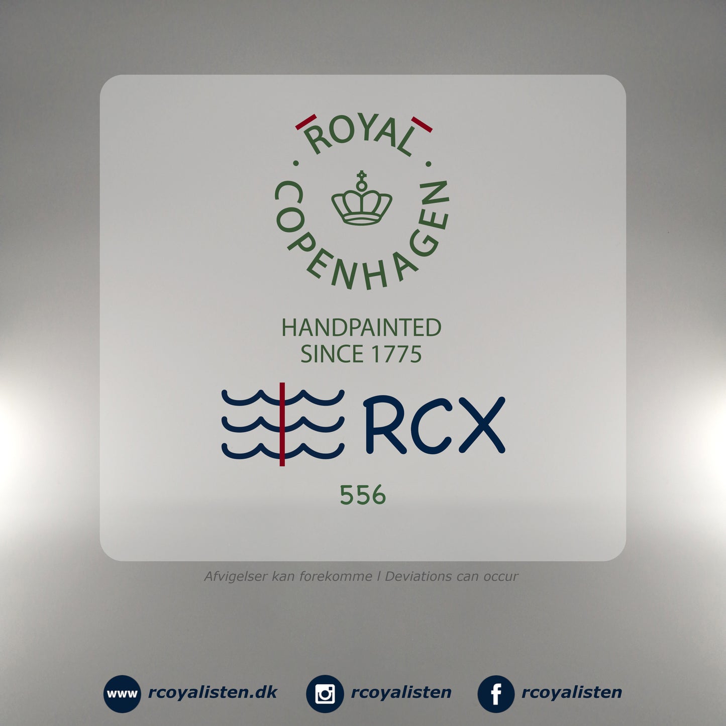 Royal Copenhagen Sort Mega Riflet Krydderifad (16 x 11 cm) - RCoyalisten.dk