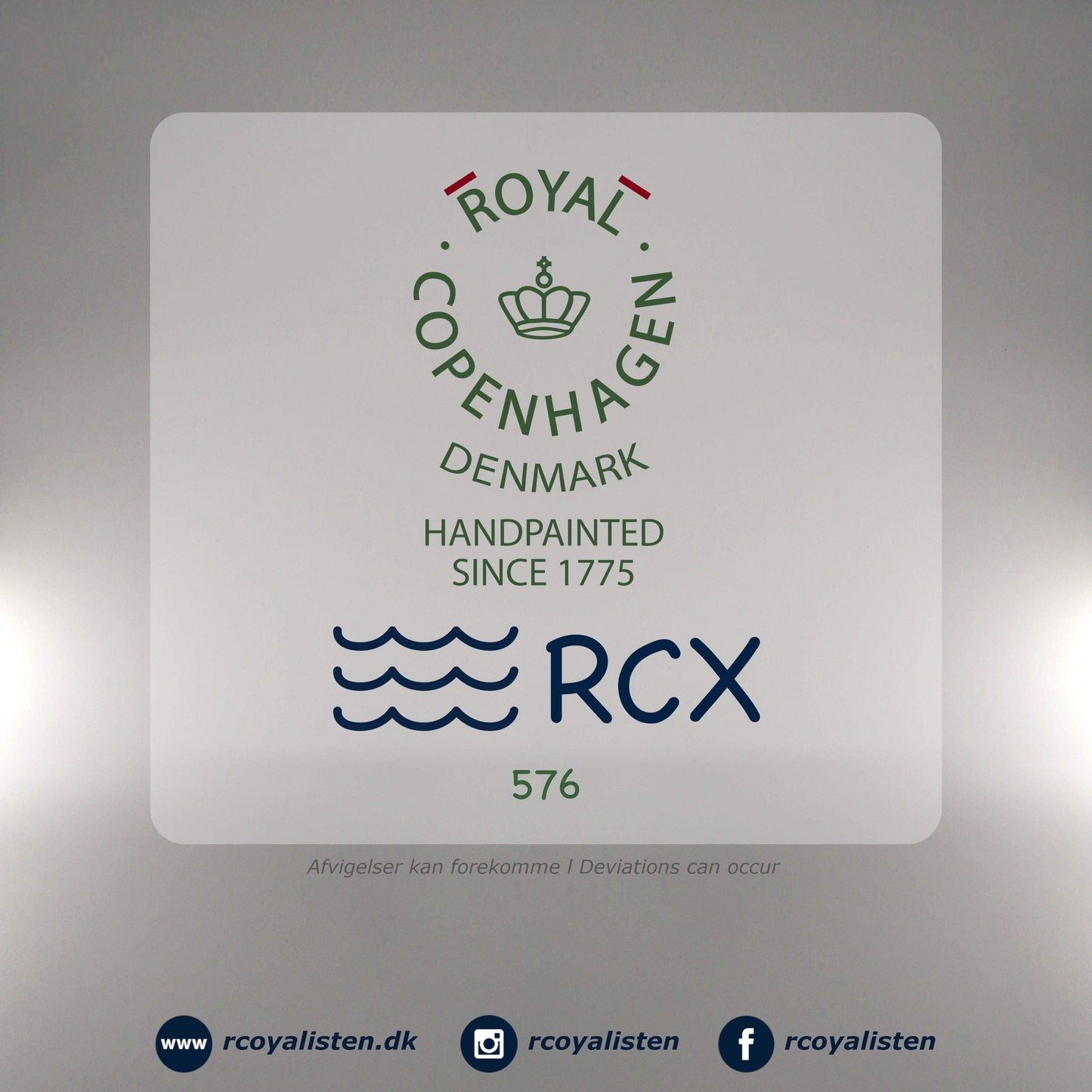 Sort Mega Riflet Skål (9 cm / 22 cl) - RCoyalisten.dk