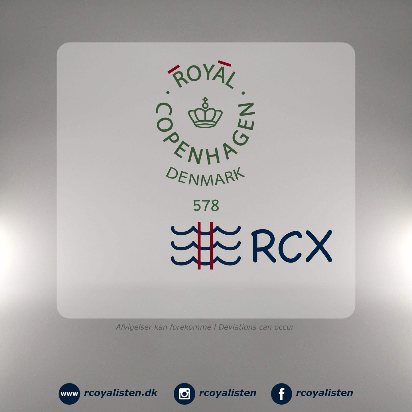 Mette Hannemann Skål (22 cm / 340 cl) - RCoyalisten.dk