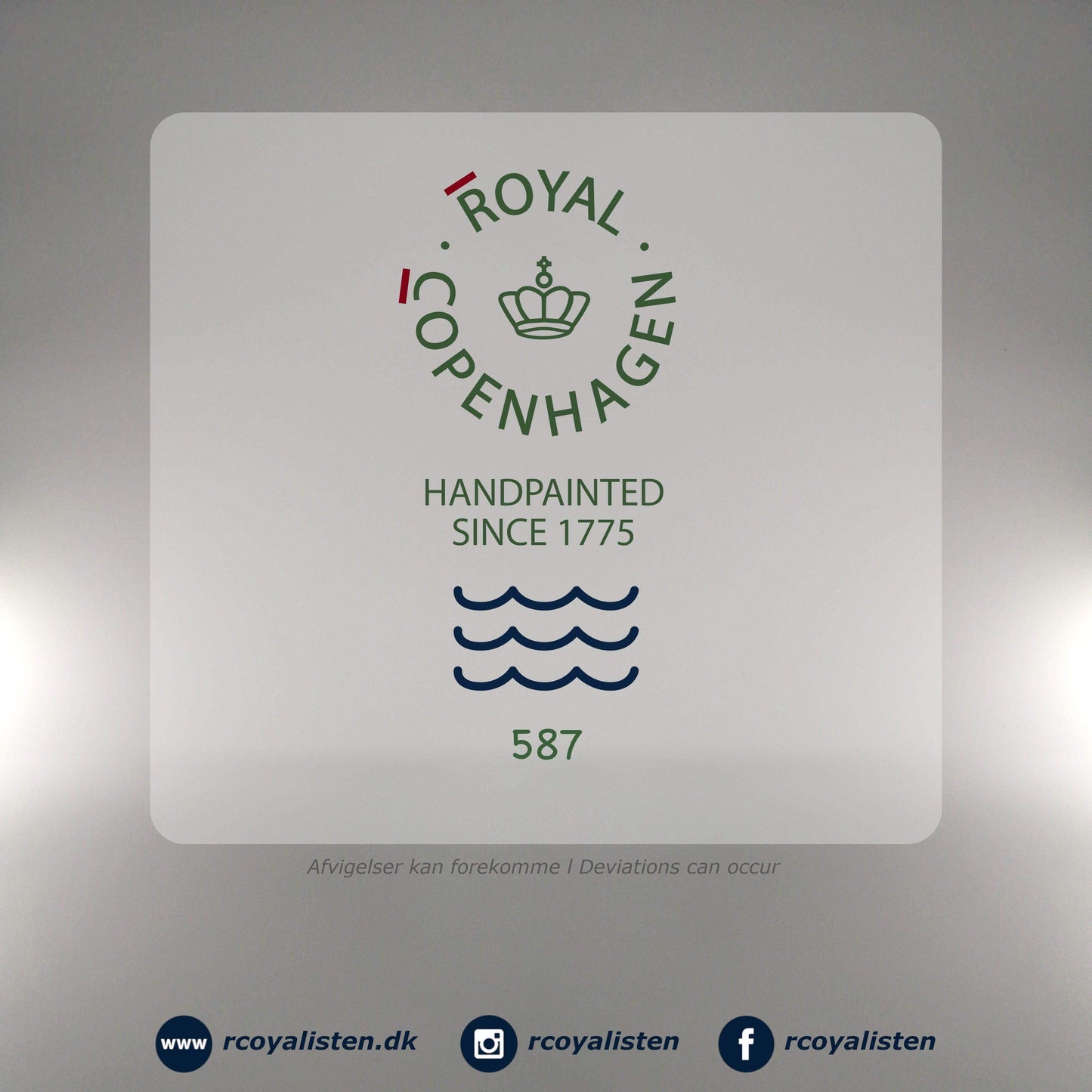 Hvid Riflet Tærtefad (27 cm) - RCoyalisten.dk