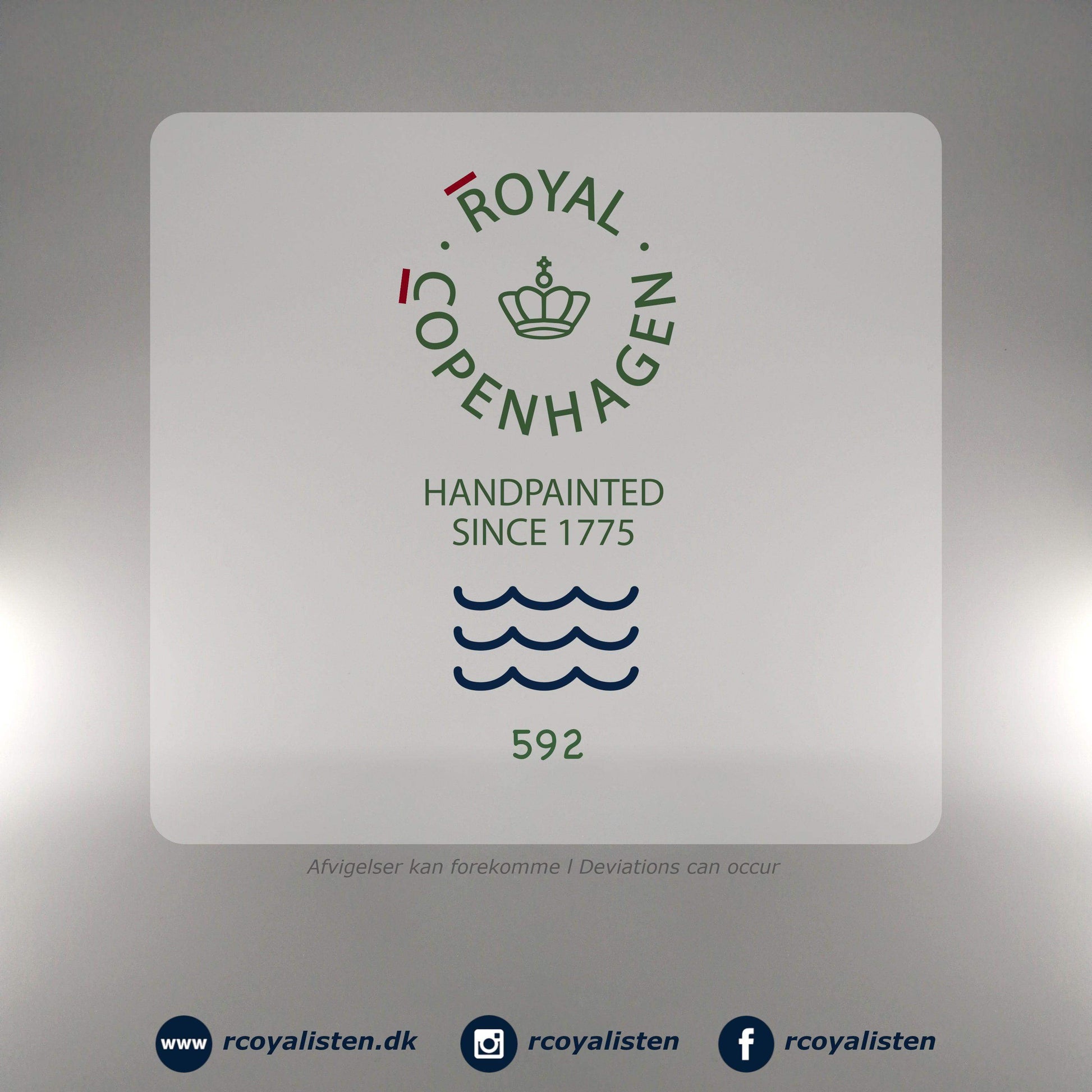 Hvid Riflet Kvadratisk Fad (25 x 25 cm) - RCoyalisten.dk