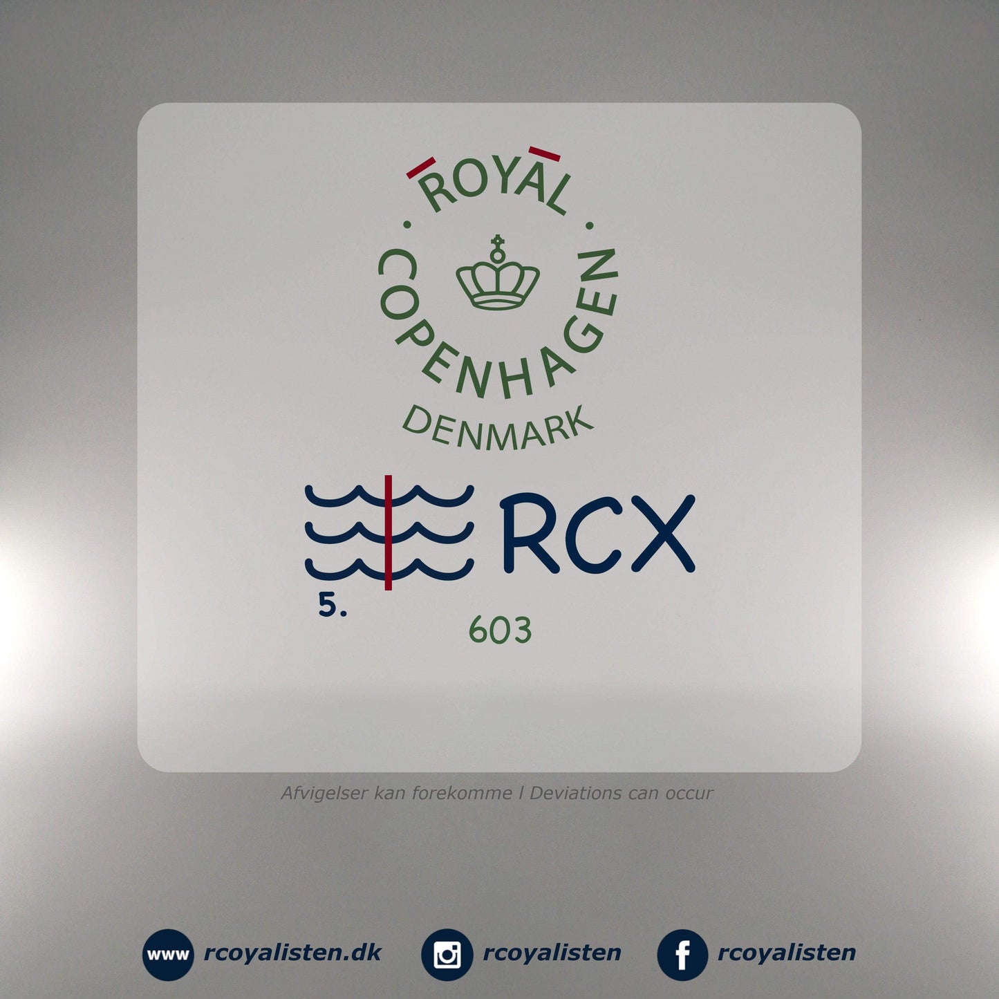 Blå Mega Riflet Dyb Tallerken #5 (17 cm) - RCoyalisten.dk