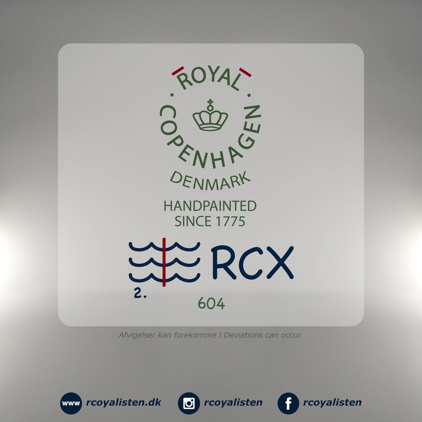 Royal Copenhagen Blå Mega Riflet Dyb Tallerken #2 (21 cm) - RCoyalisten.dk