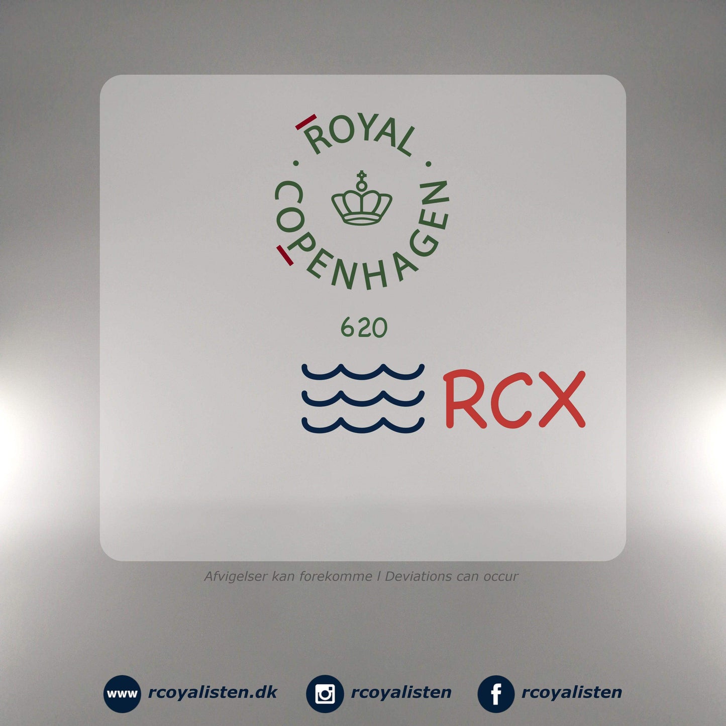 Koral Musselmalet Halvblonde Tallerken (19 cm) - RCoyalisten.dk