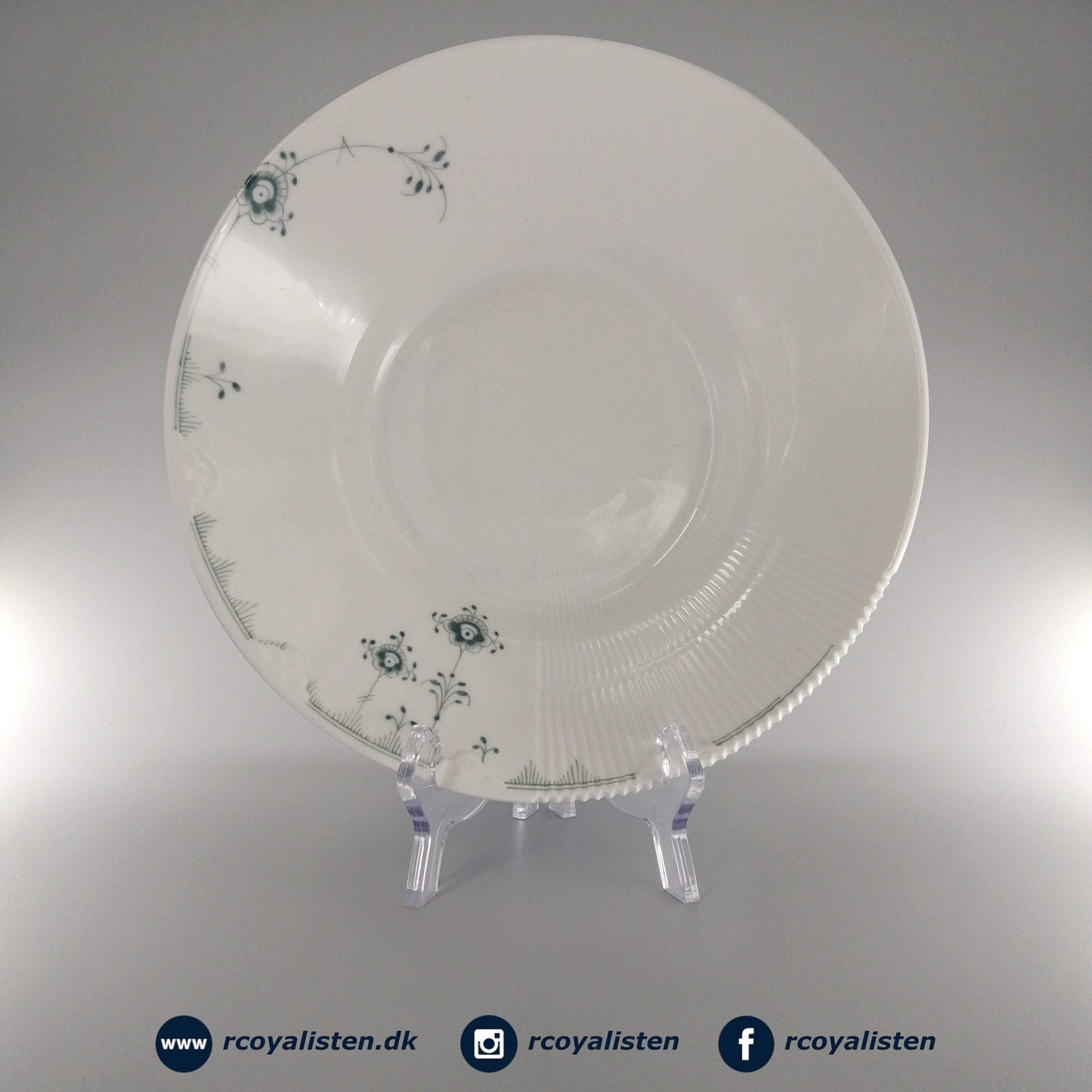 Multifarvet Elements Sage Dyb Tallerken (25 cm) - RCoyalisten.dk
