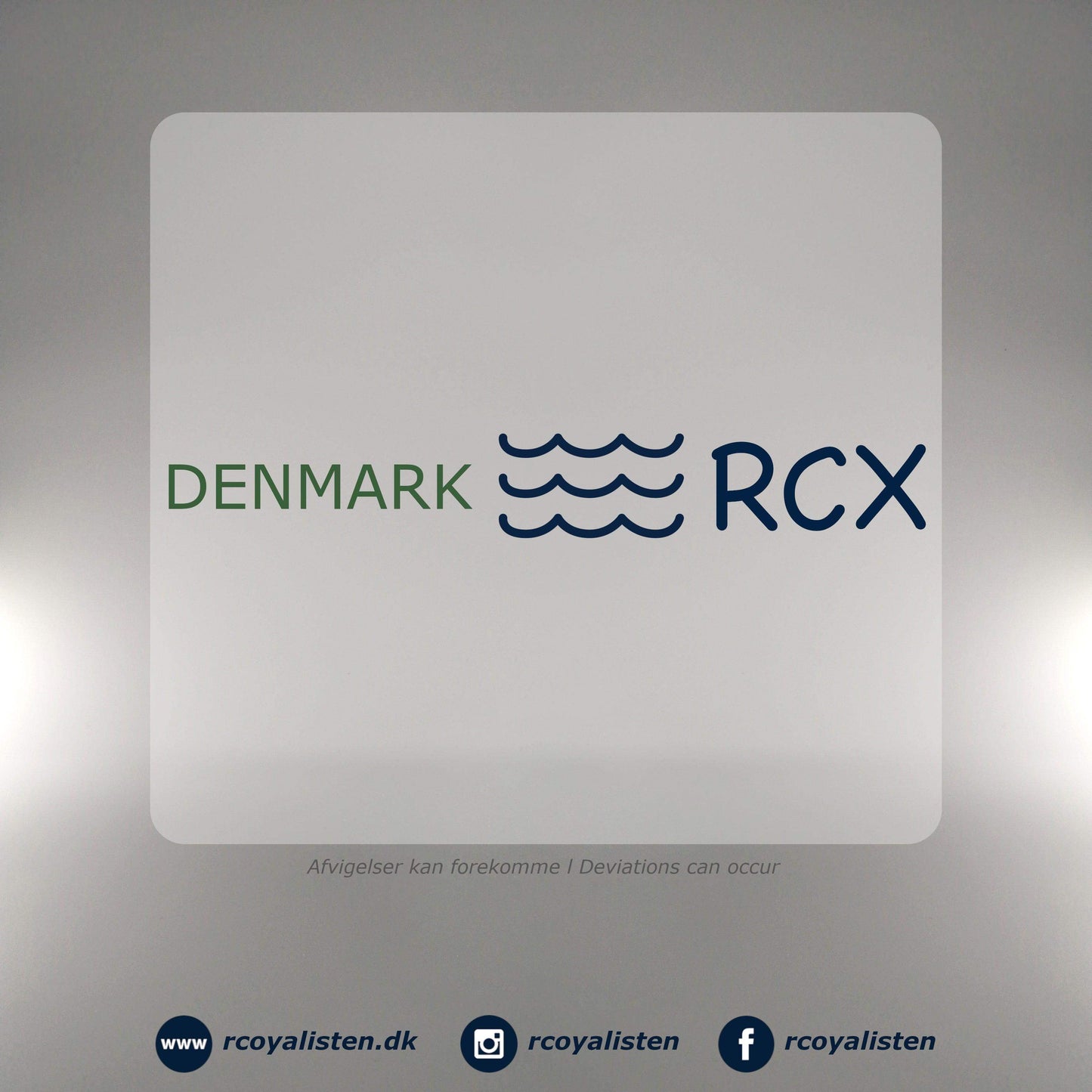 Blå Mega Riflet Billedramme (19 x 14 cm) - Ramme - RCoyalisten.dk