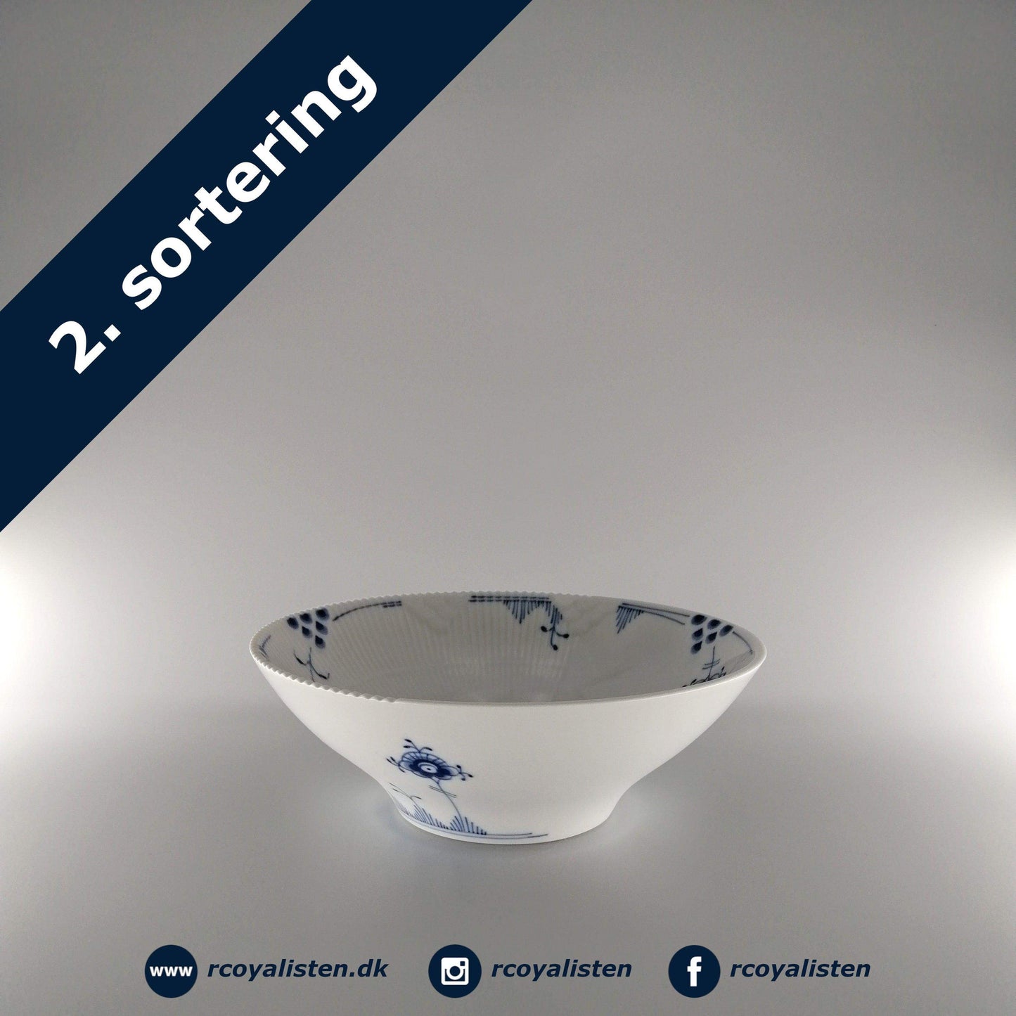 Blå Elements Skål (18 cm / 78 cl) - RCoyalisten.dk