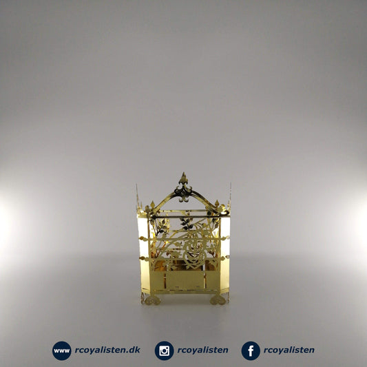 Golden Christmas Jule Fyrfadsstage - RCoyalisten.dk