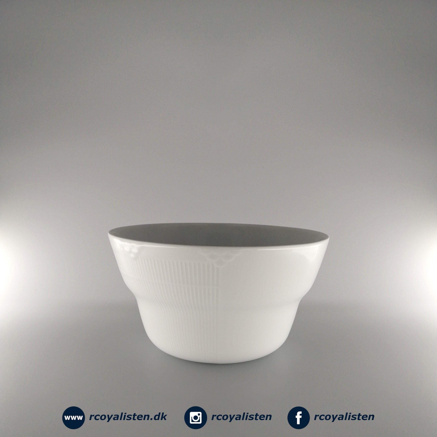 Hvid Elements Skål (19 cm / 160 cl) - RCoyalisten.dk