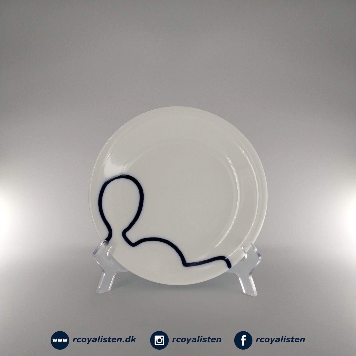 Musica Tallerken (19 cm) - F - RCoyalisten.dk