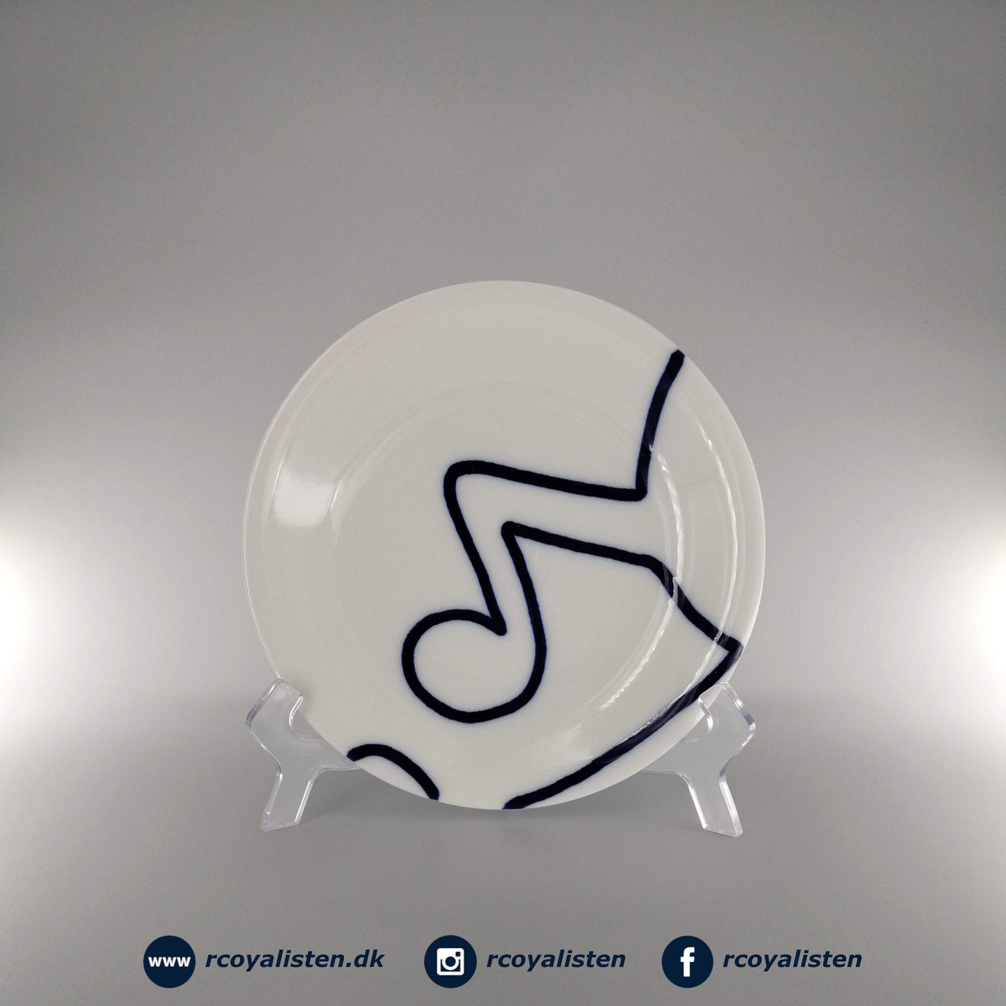 Musica Tallerken (19 cm) - C - RCoyalisten.dk