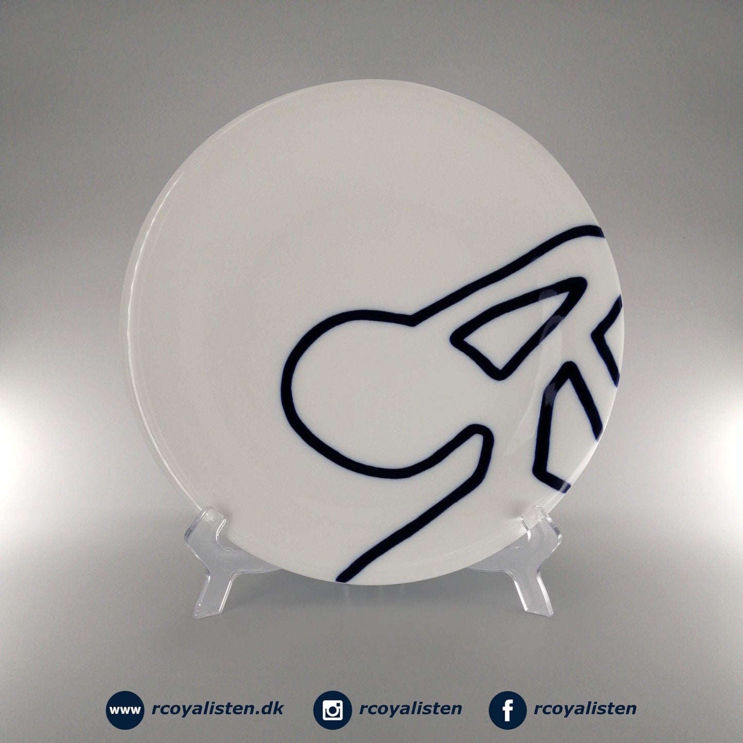Musica Tallerken (26 cm) - D - RCoyalisten.dk