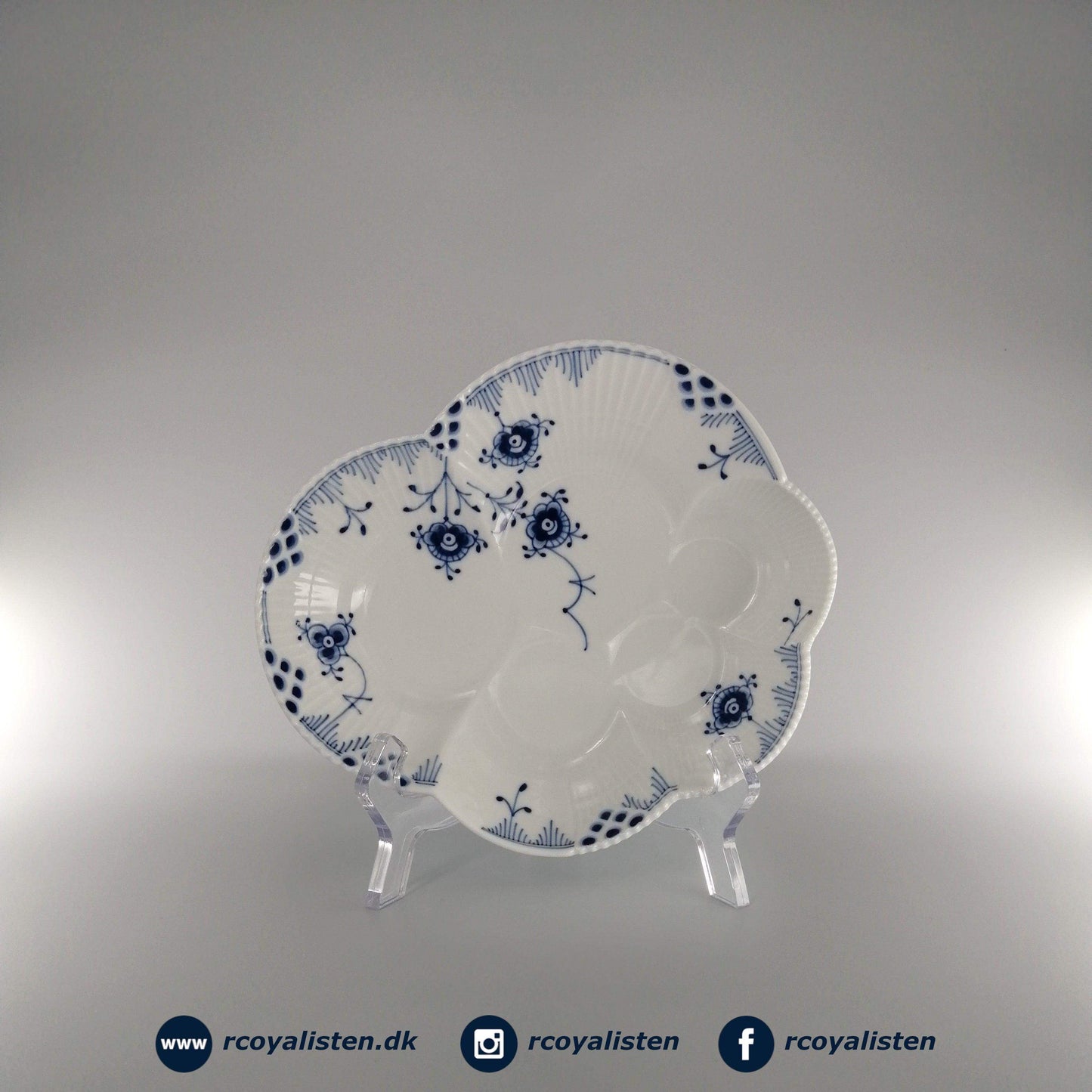 Royal Copenhagen Blå Elements Fad (19 cm) - RCoyalisten.dk