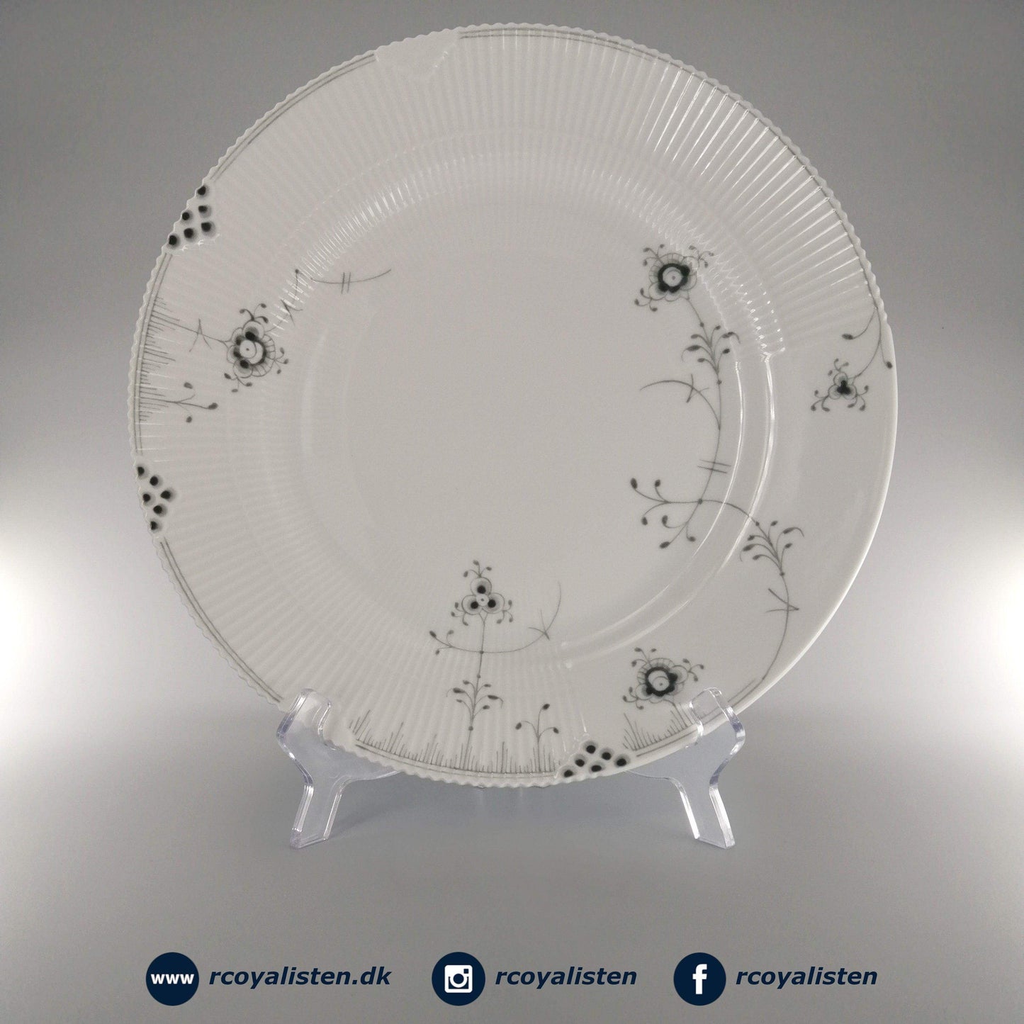 Multifarvet Elements Oyster Tallerken (28 cm) - RCoyalisten.dk