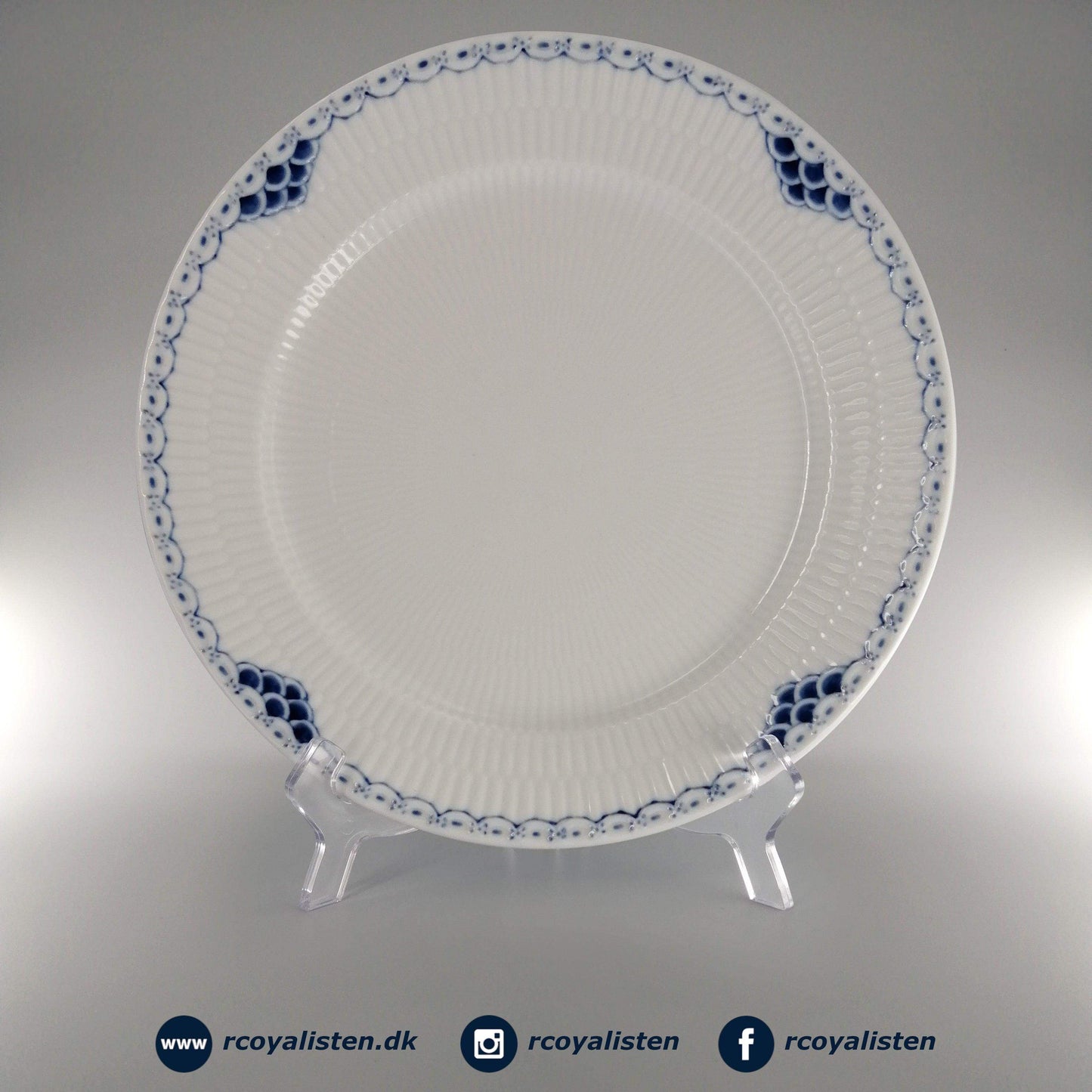 Prinsesse Tallerken (27 cm) - RCoyalisten.dk