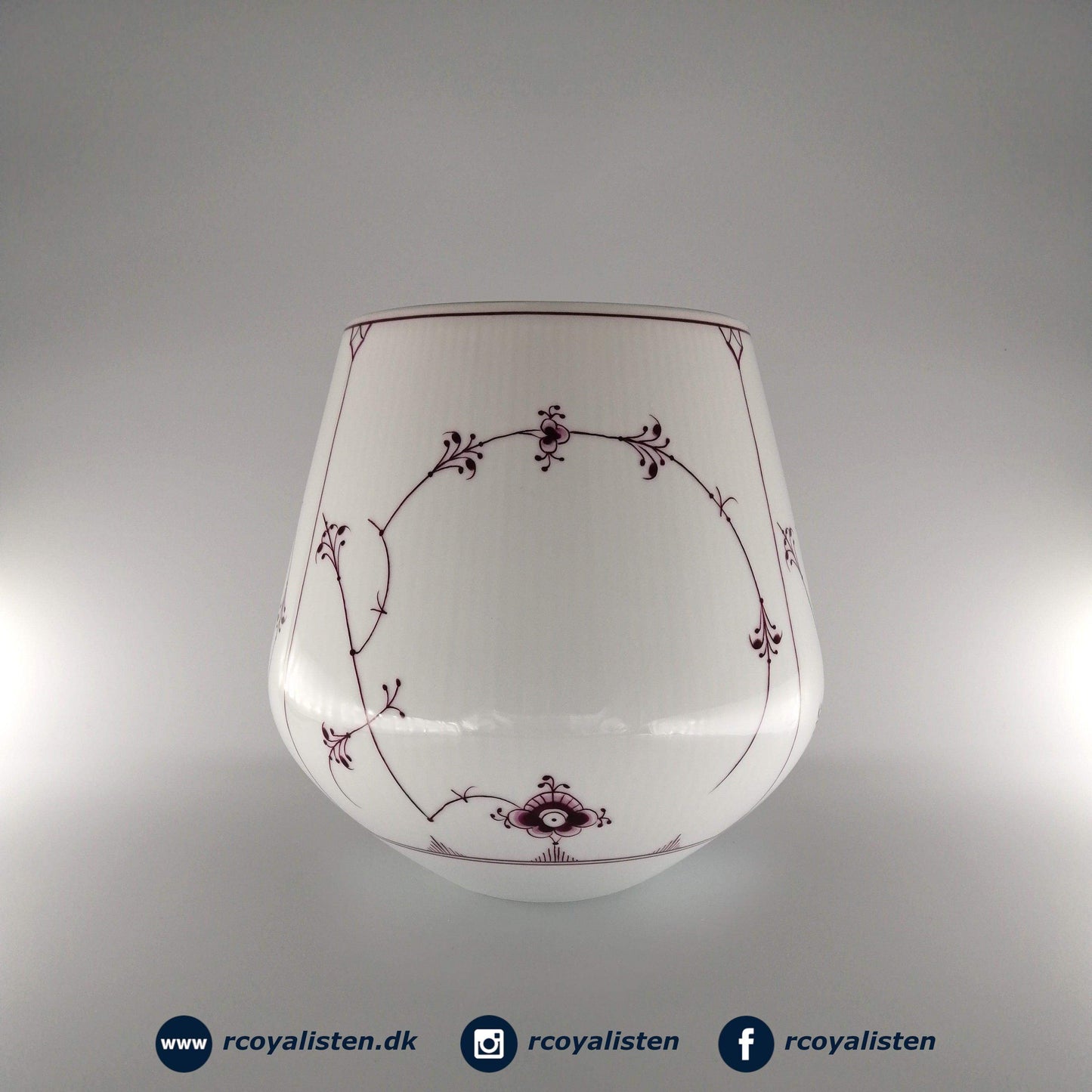 Purpur Vase (20,5 cm / 380 cl) - RCoyalisten.dk
