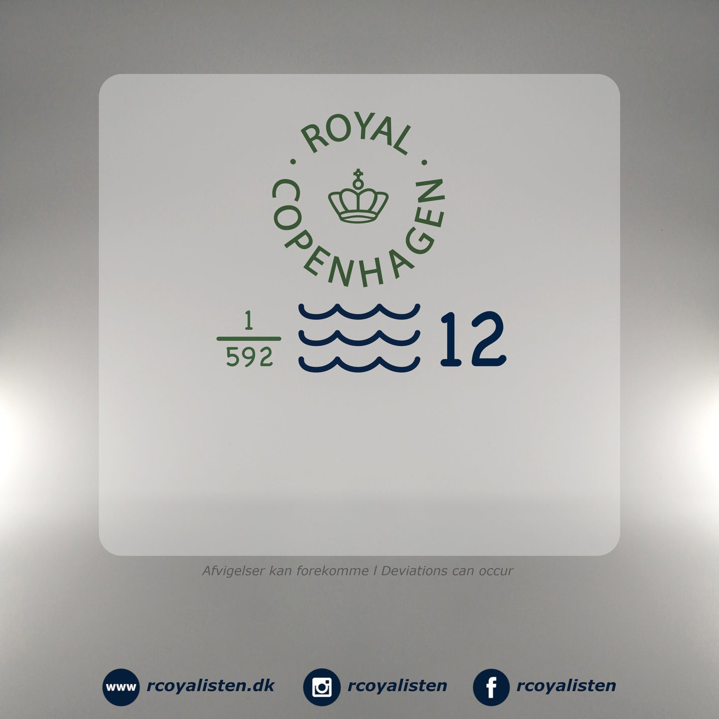 Royal Copenhagen Musselmalet Halvblonde Skål (12,5 cm / 45 cl) - RCoyalisten.dk