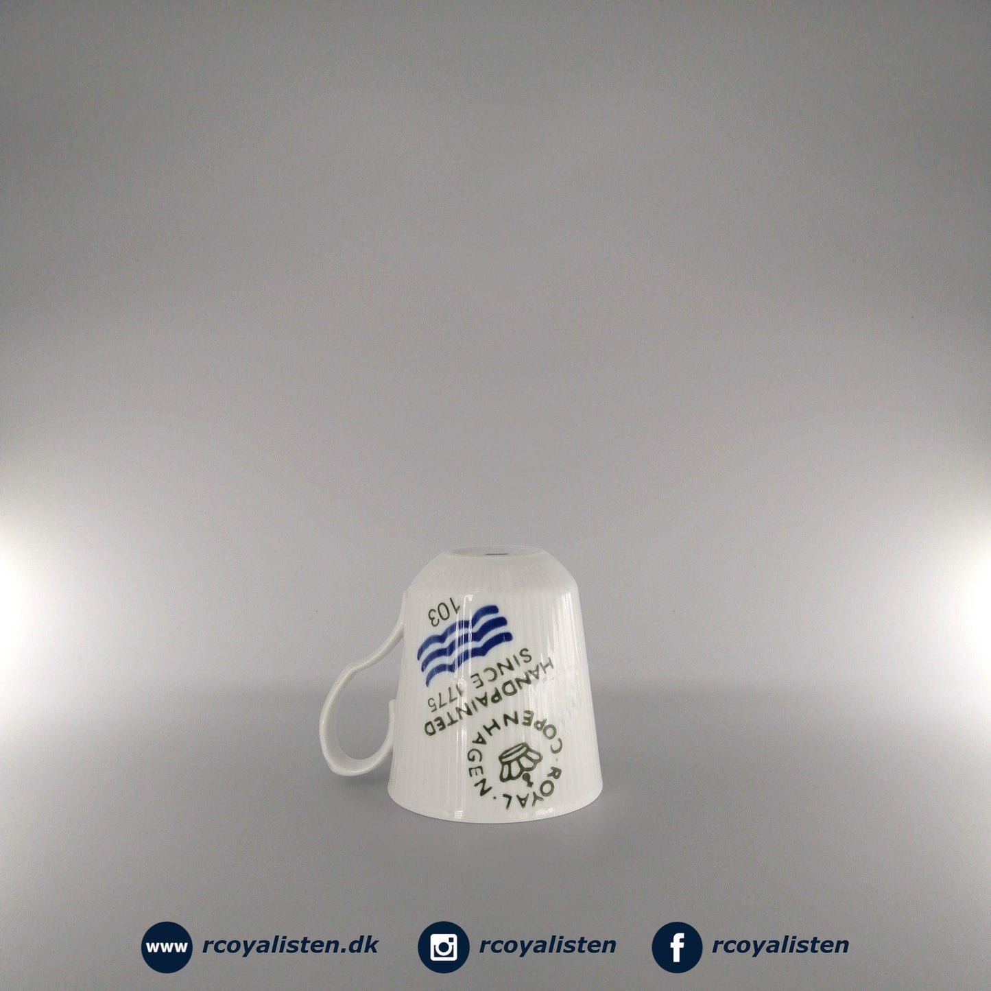 Royal Copenhagen Riflet Signatur Krus (37 cl) - RCoyalisten.dk