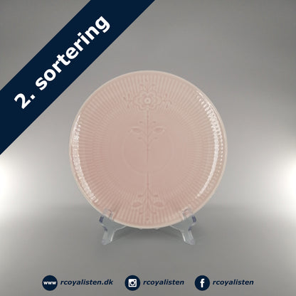 Flower Emblem Coupe Tallerken (19 cm) - Lyserød