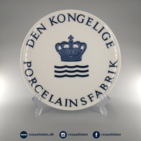 Royal Copenhagen Forhandler Platte (25 cm) - Den Kongelige Porcelainsfabrik - RCoyalisten.dk