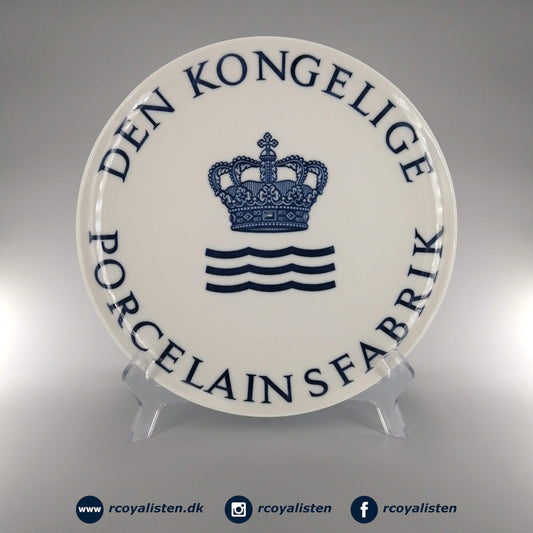 Royal Copenhagen Forhandler Platte (25 cm) - Den Kongelige Porcelainsfabrik - RCoyalisten.dk