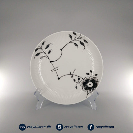 Sort Mega Riflet Moderne Tallerken (20 cm) - RCoyalisten.dk