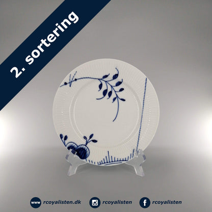 Blå Mega Riflet Tallerken #2 (17 cm) - RCoyalisten.dk