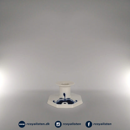 Blå Mega Riflet Lysestage (6 cm) - RCoyalisten.dk