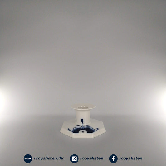 Blå Mega Riflet Lysestage (6 cm) - RCoyalisten.dk