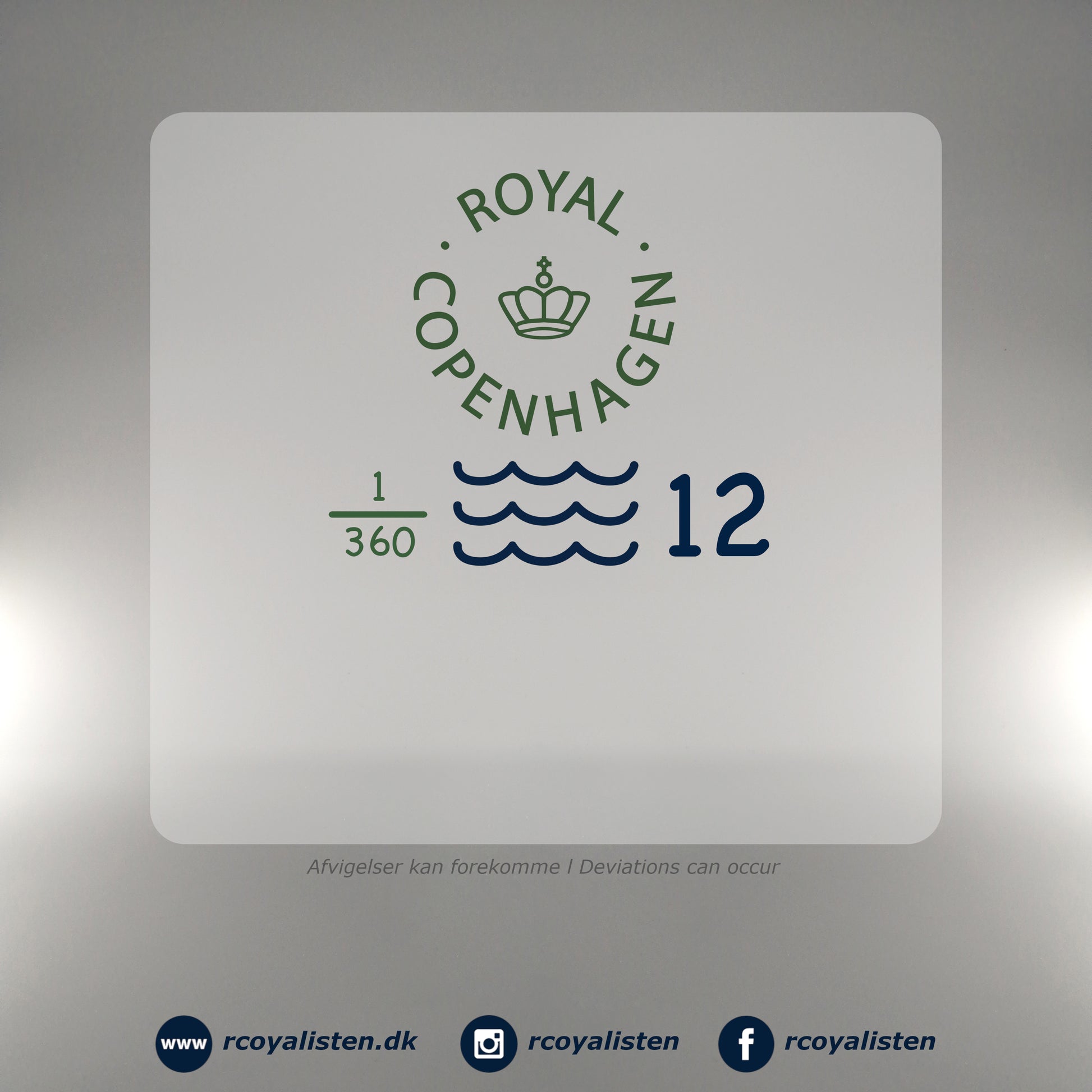 Royal Copenhagen Musselmalet Riflet Terrin (200 cl) - RCoyalisten.dk