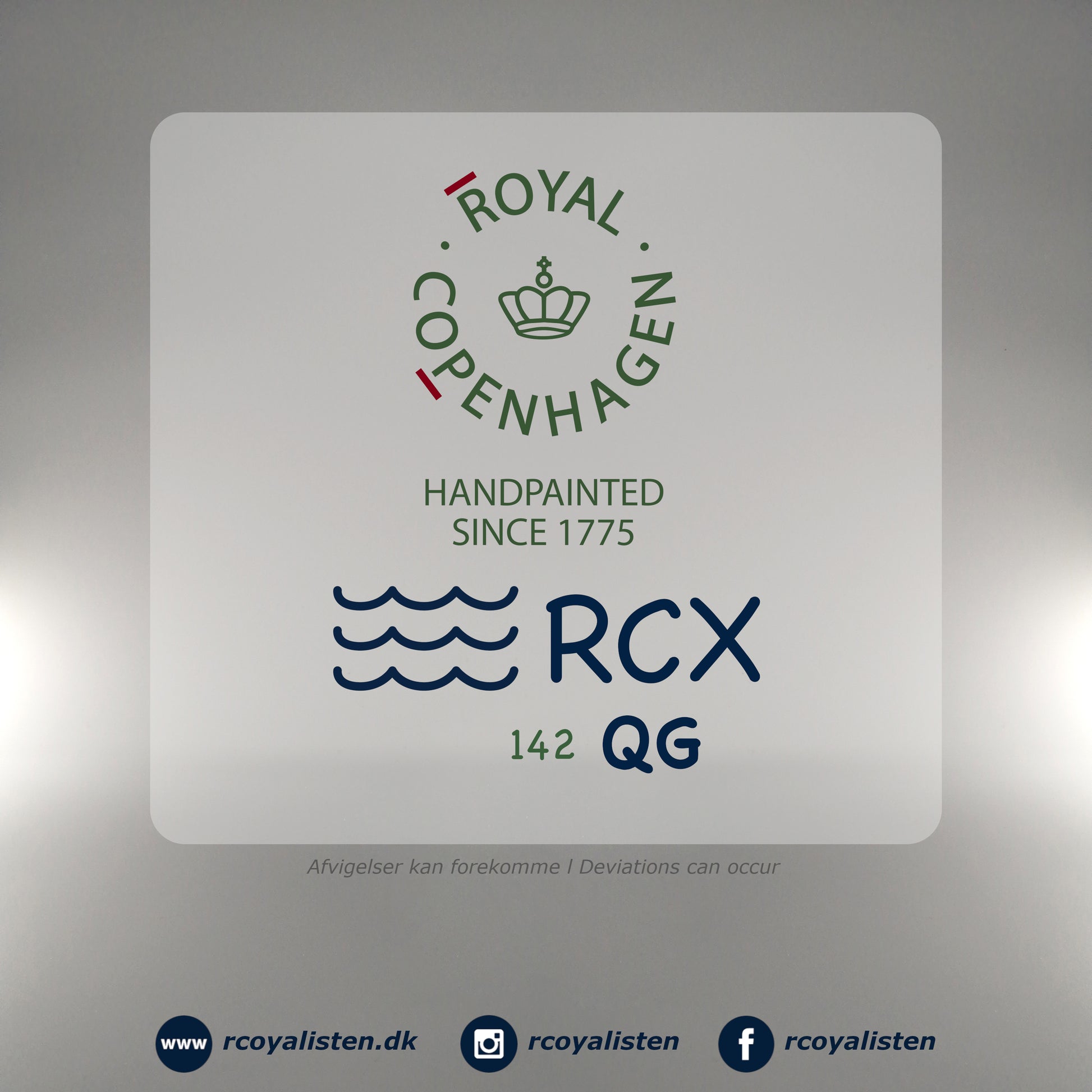 Royal Copenhagen Mega Rose Tekande (15,5 cm / 100 cl) - RCoyalisten.dk
