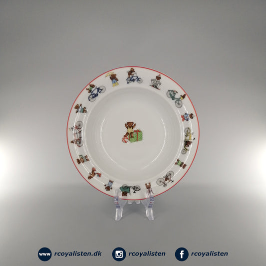 Royal Copenhagen Julius Dyb Tallerken (17,5 cm) - Rød - RCoyalisten.dk