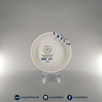 Royal Copenhagen Blå Mega Riflet Tærtefad (14 cm) - RCoyalisten.dk