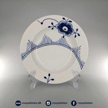 Royal Copenhagen Blå Mega Riflet Dyb Tallerken #5 (21 cm) - RCoyalisten.dk