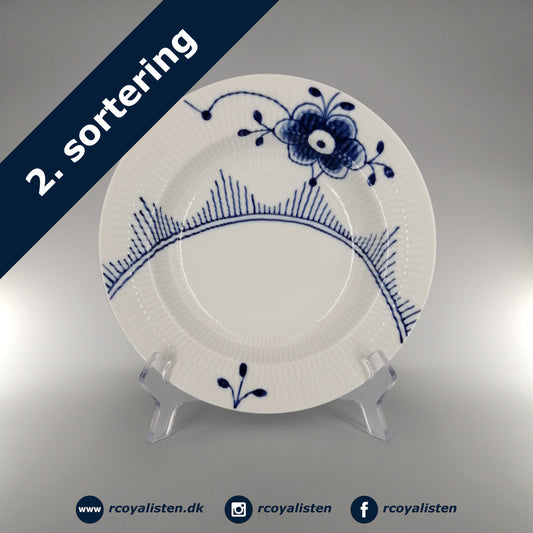 Blå Mega Riflet Dyb Tallerken #5 (21 cm)